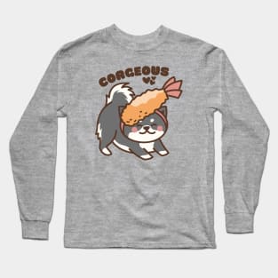 Corg-eous Cute Kawaii Corgi Long Sleeve T-Shirt